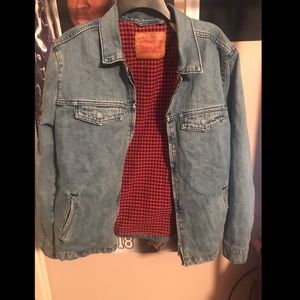 Vintage Levi’s Zip Up Denim Jacket